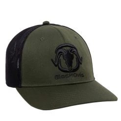 BlackOvis 6-Panel Trucker Hat