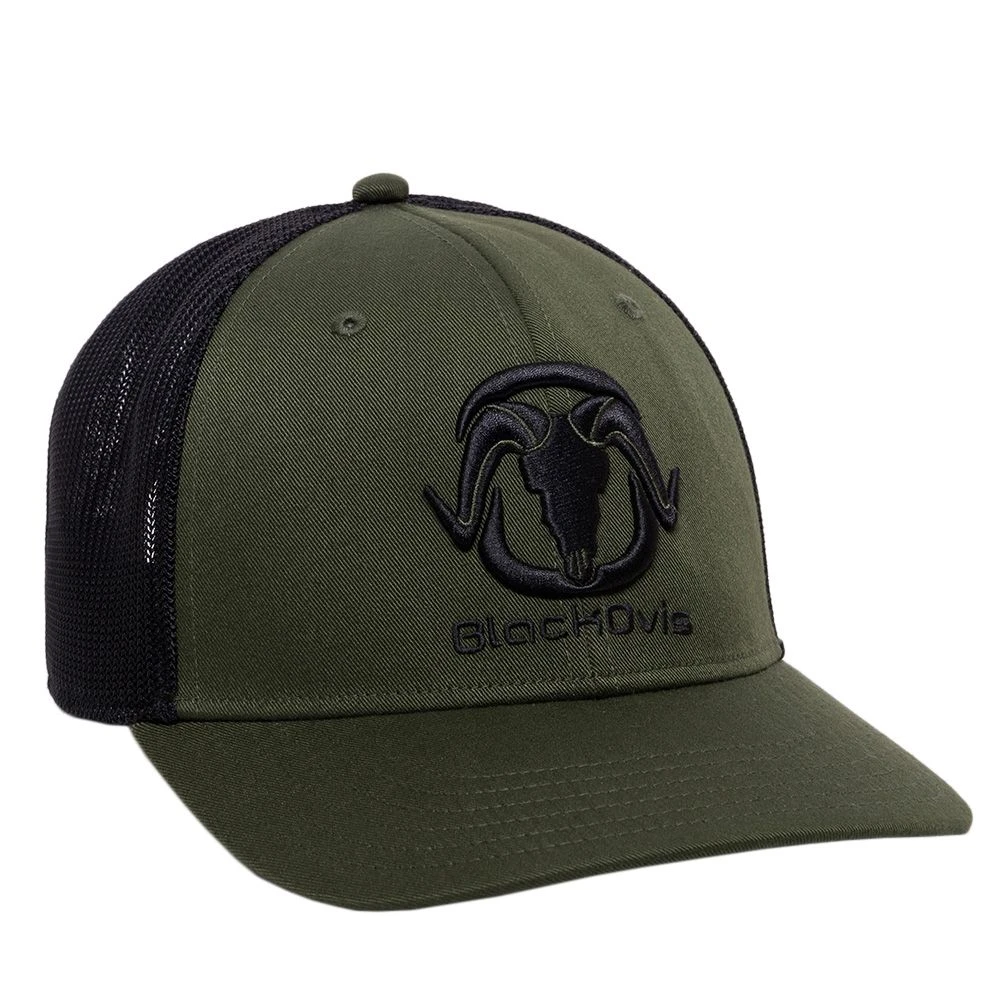 BlackOvis 6-Panel Trucker Hat 3 BlackOvis 6-Panel Trucker Hat