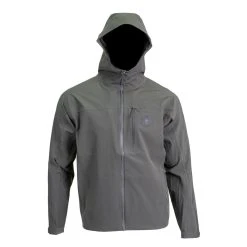 BlackOvis Hailstone Waterproof Rain Jacket (2022) 9 BlackOvis Hailstone Waterproof Rain Jacket (2022) -Superfeet Shop blackovis hailstone waterproof rain jacket silt grey front