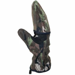 Hunt Monkey Chilly Willie Fleece Flip Top Mittens -Superfeet Shop hunt monkey chilly willie fleece flip top mittens marsh 5