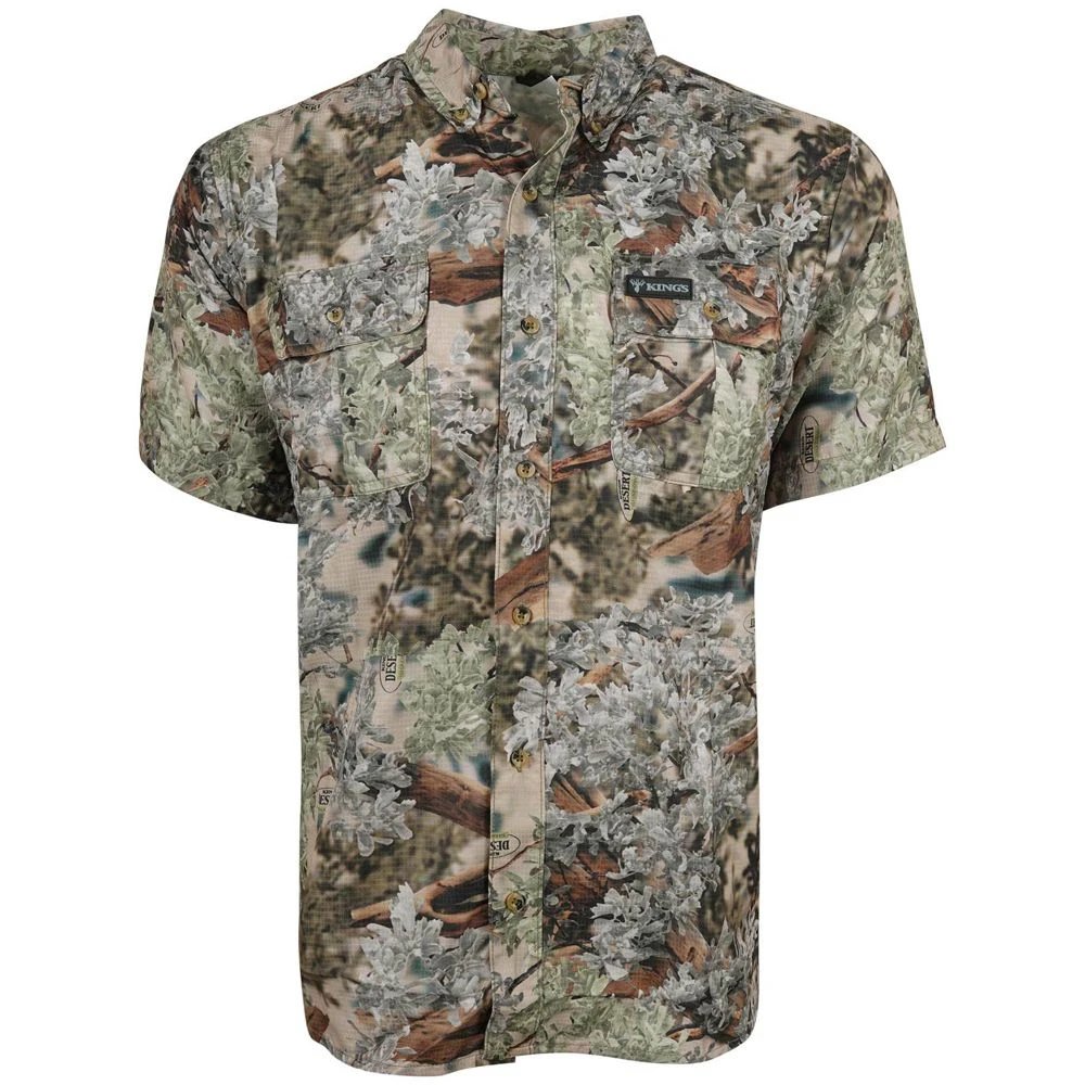 King's Camo Hunter Safari Short Sleeve Shirt 3 King's Camo Hunter Safari Short Sleeve Shirt