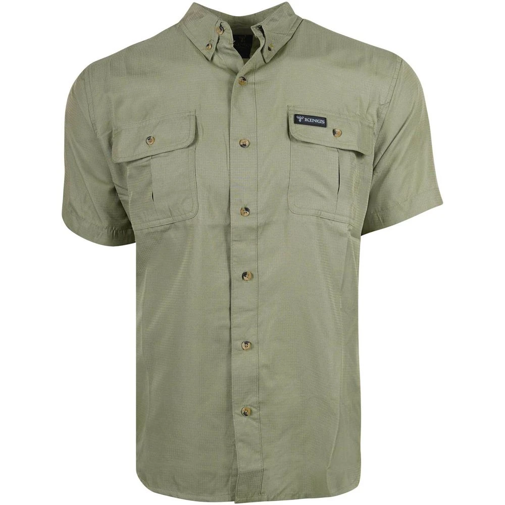 King's Camo Hunter Safari Short Sleeve Shirt 5 King's Camo Hunter Safari Short Sleeve Shirt - Image 3