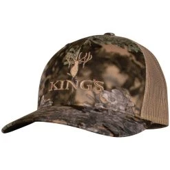 King's Camo Richardson Camo Logo Snapback Cap