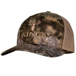 King's Camo Richardson Logo R-Flex Mesh Cap