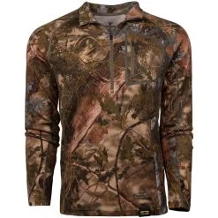 King's Camo XKG Foundation 260 Merino 1/4 Zip 10 King's Camo XKG Foundation 260 Merino 1/4 Zip -Superfeet Shop king s camo xkg foundation 260 merino 14 zip mountain shadow front