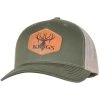 King's Camo Leather Patch Trucker Hat 1 King's Camo Leather Patch Trucker Hat -Superfeet Shop kings camo king s trucker army 1