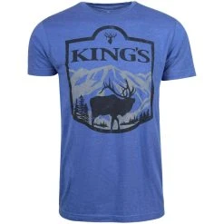 King's Camo Mountain Elk Short Sleeve Shirt