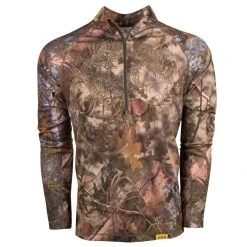 King's Camo XKG Elevation 1/4 Zip Tee -Superfeet Shop kings elevation quarter zip mountain shadow