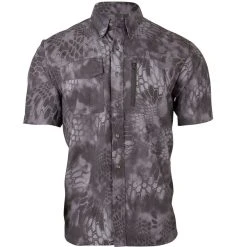 Kryptek Adventure III Short Sleeve Shirt 10 Kryptek Adventure III Short Sleeve Shirt -Superfeet Shop kryptek adventure iii short sleeved shirt typhon front
