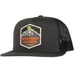Front Page -Superfeet Shop mystery over the mtn trucker hat charcoal
