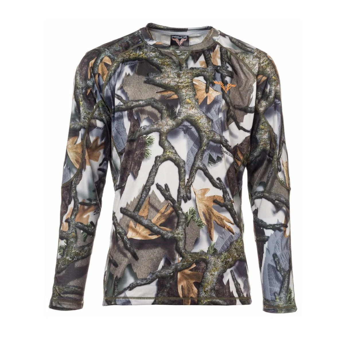 Predator Camo Performance Long Sleeve Crew Top 4 Predator Camo Performance Long Sleeve Crew Top - Image 2