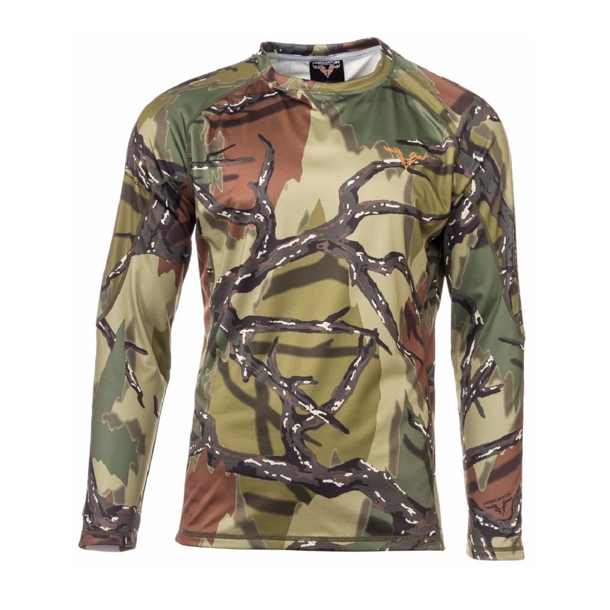 Predator Camo Performance Long Sleeve Crew Top 3 Predator Camo Performance Long Sleeve Crew Top