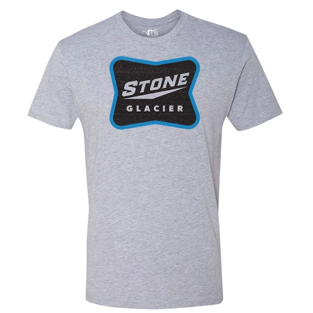Stone Glacier Beer Logo Short Sleeve T-Shirt 3 Stone Glacier Beer Logo Short Sleeve T-Shirt