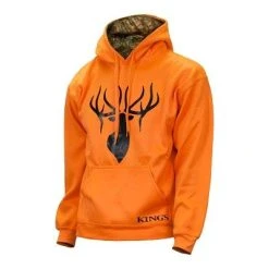 King's Camo Blaze Poly Logo Hoodie -Superfeet Shop thumbnail 1