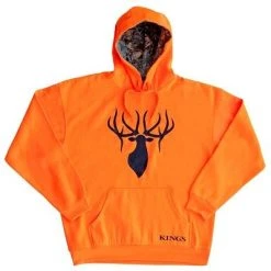 King's Camo Blaze Poly Logo Hoodie -Superfeet Shop thumbnail 3 1