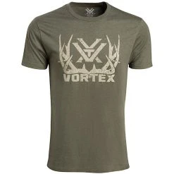 Vortex Full Tine Short Sleeve T-Shirt 8 Vortex Full Tine Short Sleeve T-Shirt -Superfeet Shop vortex full tine short sleeve t shirt front 1 1