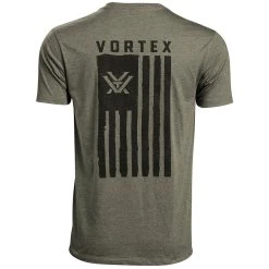Vortex Salute Short Sleeve T- Shirt 12 Vortex Salute Short Sleeve T- Shirt -Superfeet Shop vortex salute short sleeve t shirt green back