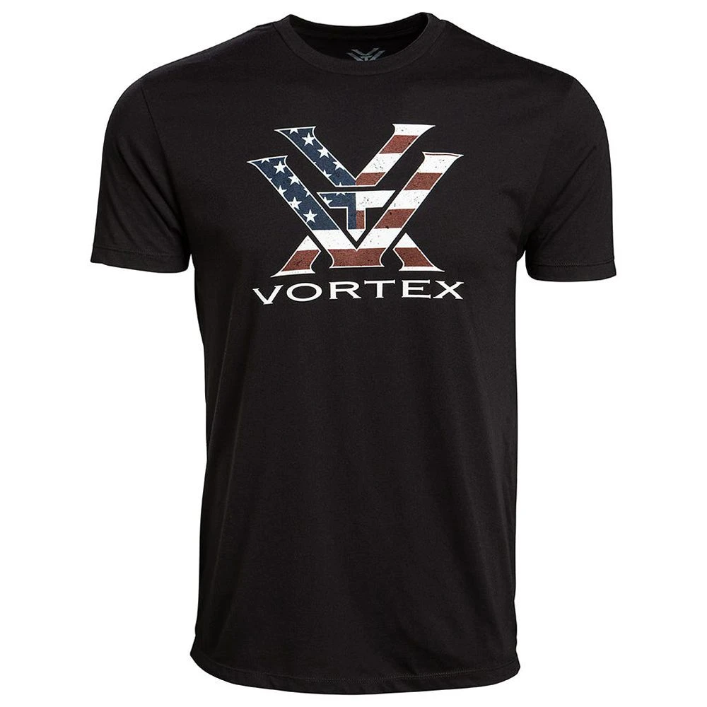 Vortex Stars And Stripes Short Sleeve T-Shirt 3 Vortex Stars And Stripes Short Sleeve T-Shirt