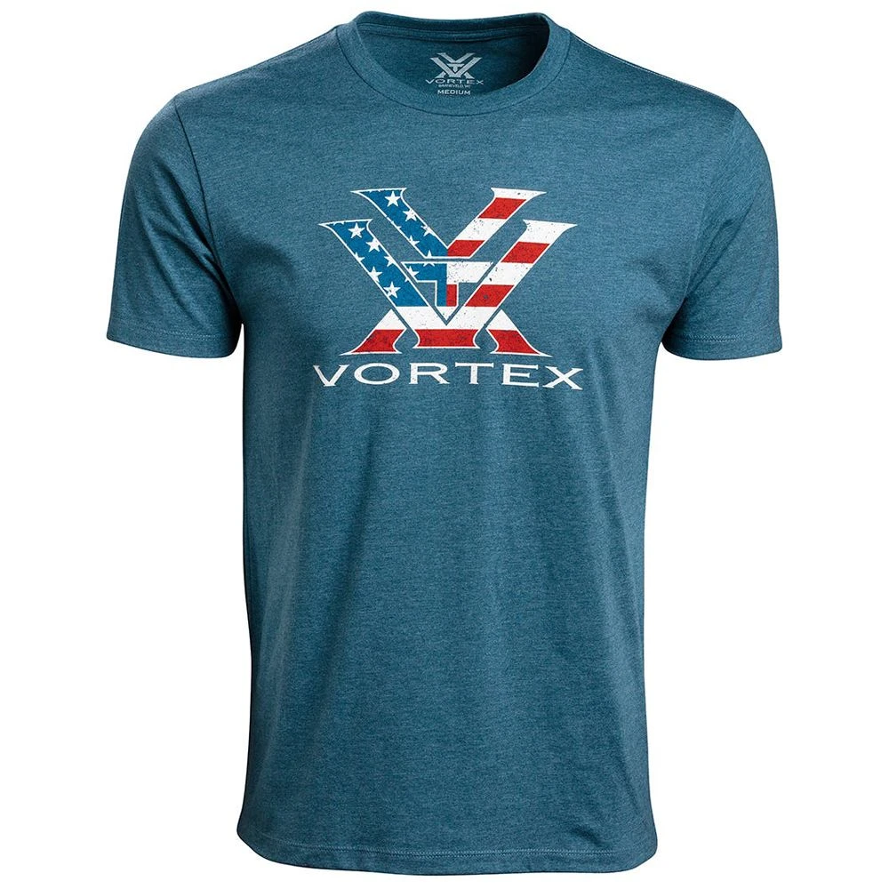 Vortex Stars And Stripes Short Sleeve T-Shirt 4 Vortex Stars And Stripes Short Sleeve T-Shirt - Image 2