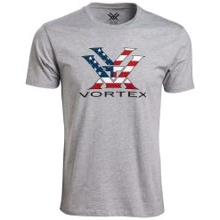 Vortex Stars And Stripes Short Sleeve T-Shirt 7 Vortex Stars And Stripes Short Sleeve T-Shirt -Superfeet Shop vortex stars and stripes short sleeve t shirt grey