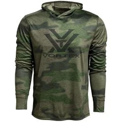 Vortex Sun Slayer Hoodie -Superfeet Shop vortex sun slayer hoodie forest camo front